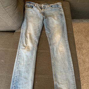 511 Levi Jeans in lightwash